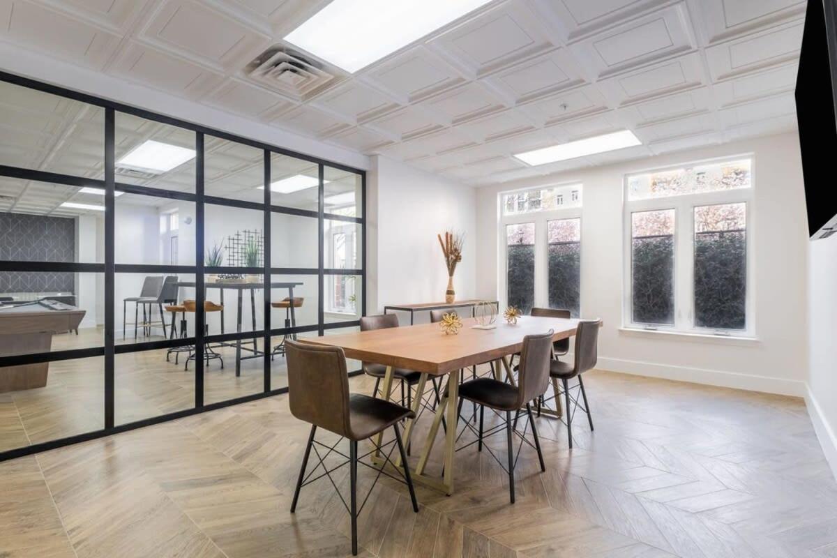 3Br Modern Downtown Apartment With Gym & Office Charlotte Kültér fotó